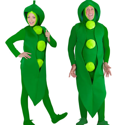 Widmann SRL Erwten kostuum Mauro volwassenen unisex