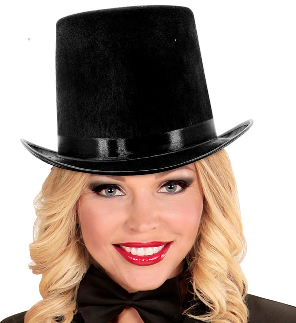 Widmann SRL Extra hoge hoed vilt zwart