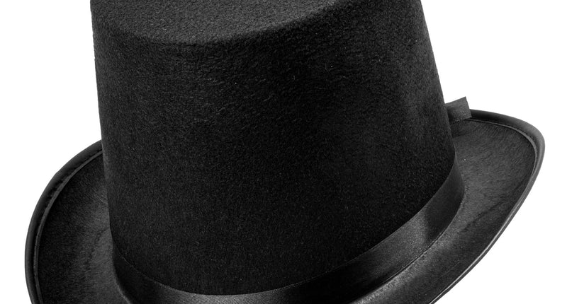 Widmann SRL Extra hoge hoed vilt zwart