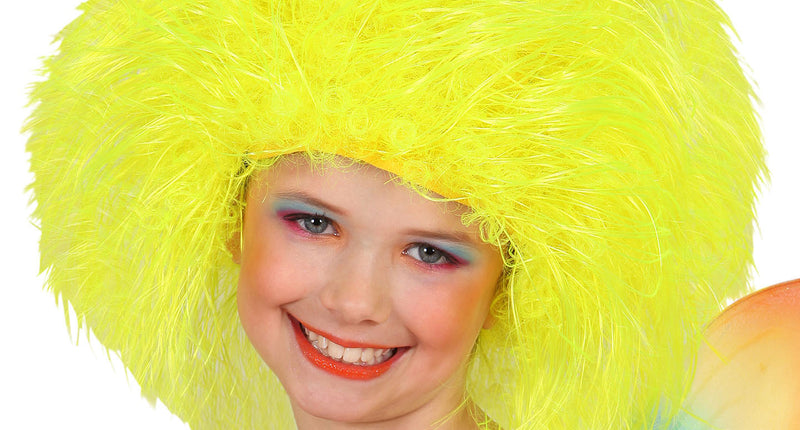 Widmann SRL Fee pruik geel kinderen
