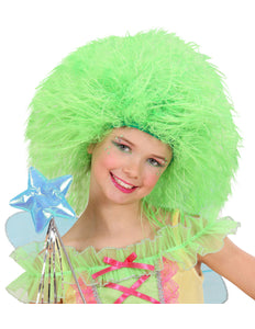 Widmann SRL Fee pruik groen kinderen