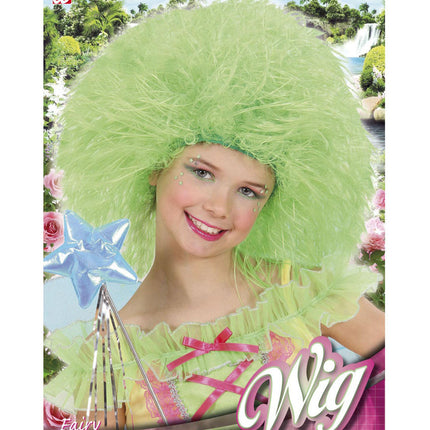 Widmann SRL Fee pruik groen kinderen