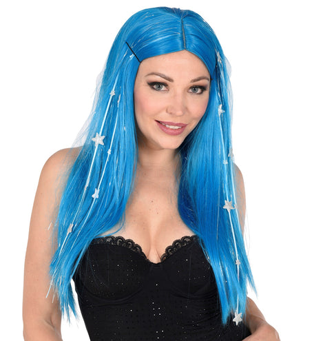 Widmann SRL Feeënpruik blauw met sterren