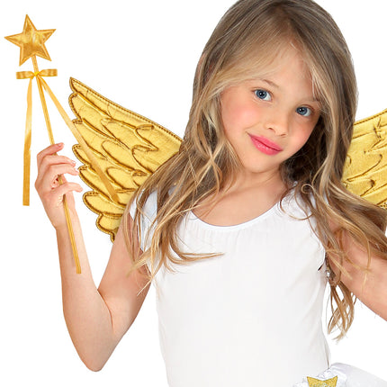 Widmann SRL Feeënstaf goud met ster