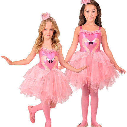 Widmann SRL Flamingo jurkje voor kinderen