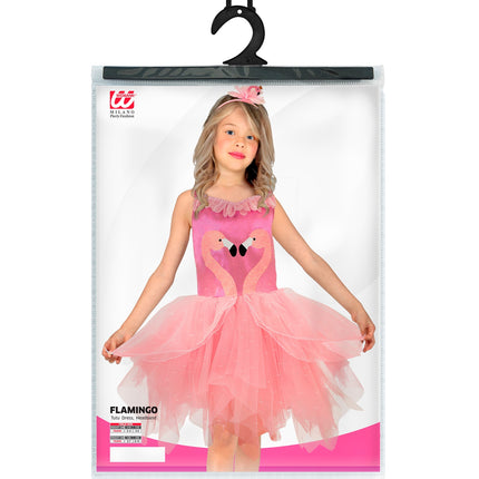 Widmann SRL Flamingo jurkje voor kinderen