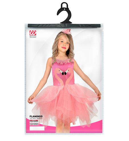 Widmann SRL Flamingo jurkje voor kinderen