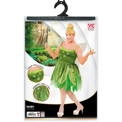 Widmann SRL Fout bosfee Tinkerbell kostuum voor heren