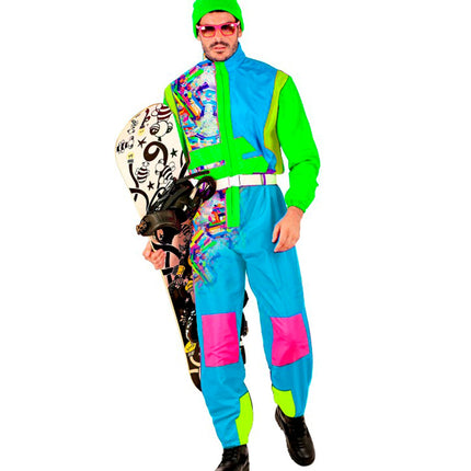 Widmann SRL Fout Ski pak snowboarder lichtblauw/groen