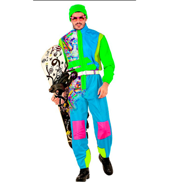 Widmann SRL Fout Ski pak snowboarder lichtblauw/groen