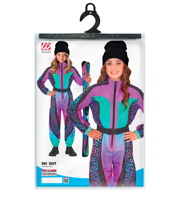 Widmann SRL Fout ski pak snowboarder luipaard multi kinderen