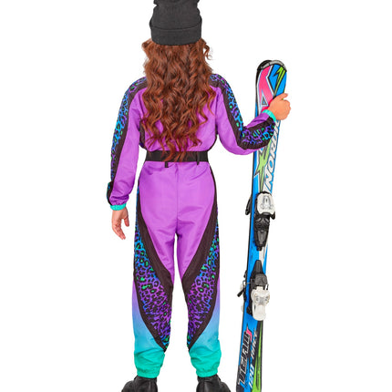 Widmann SRL Fout ski pak snowboarder luipaard multi kinderen