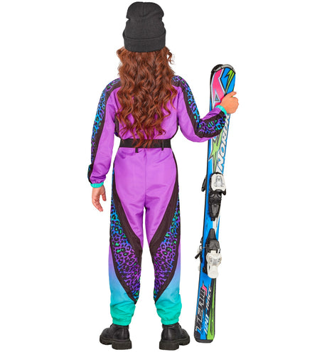Widmann SRL Fout ski pak snowboarder luipaard multi kinderen