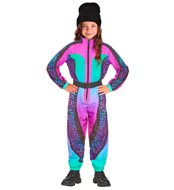 Widmann SRL Fout ski pak snowboarder luipaard multi kinderen