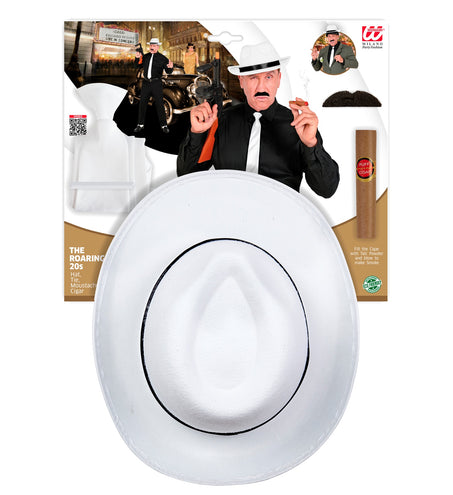 Widmann SRL Gangster verkleedset wit