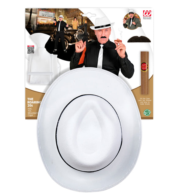 Widmann SRL Gangster verkleedset wit