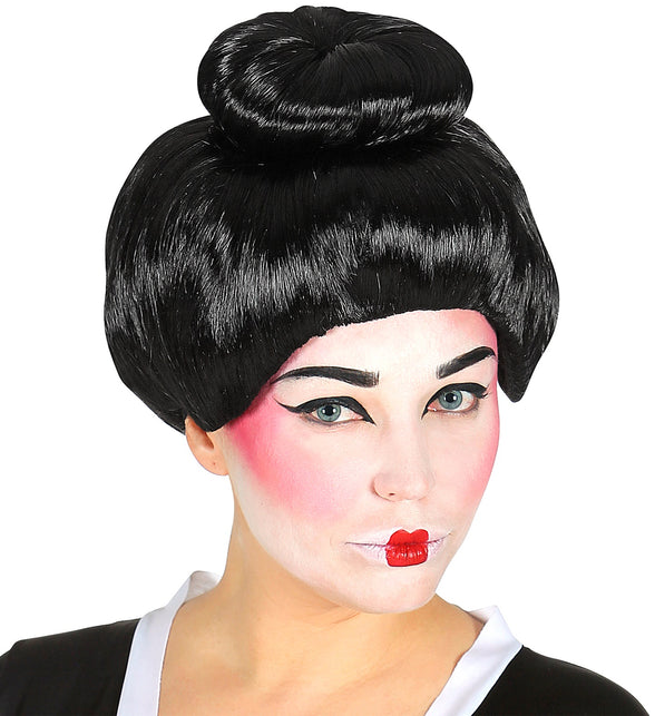 Widmann SRL Geisha pruik Tippi wan