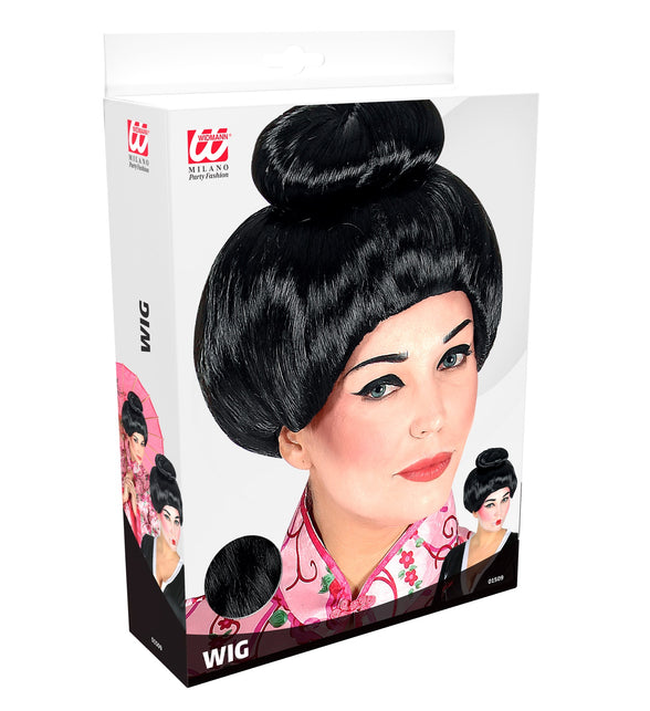 Widmann SRL Geisha pruik Tippi wan