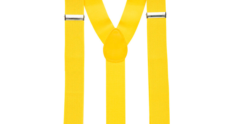 Widmann SRL Gele bretels verstelbaar