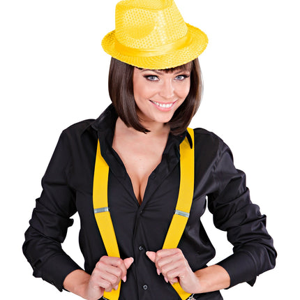 Widmann SRL Gele bretels verstelbaar