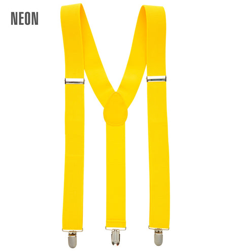 Widmann SRL Gele bretels verstelbaar