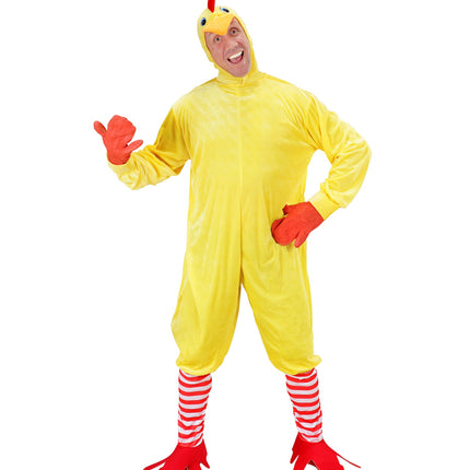 Widmann SRL Gele kuikenpak volwassenen