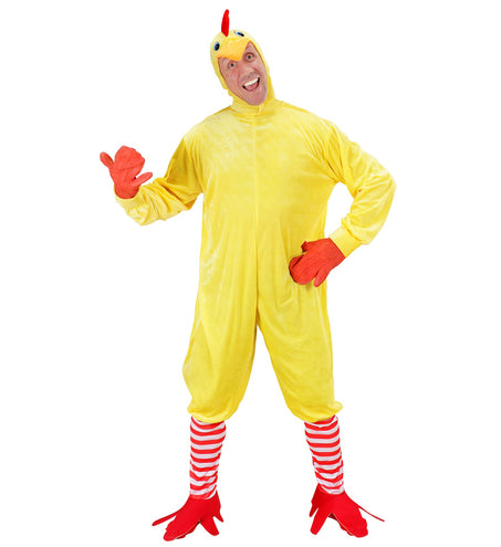 Widmann SRL Gele kuikenpak volwassenen