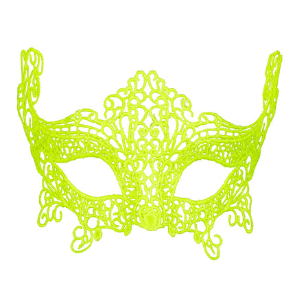 Widmann SRL Gele oogmasker van metaal