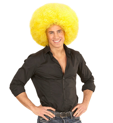 Widmann SRL Gele oversized Afropruik