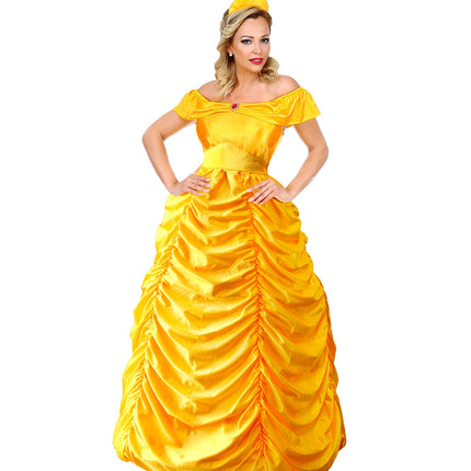 Widmann SRL Gele prinsessenjurk Maxima