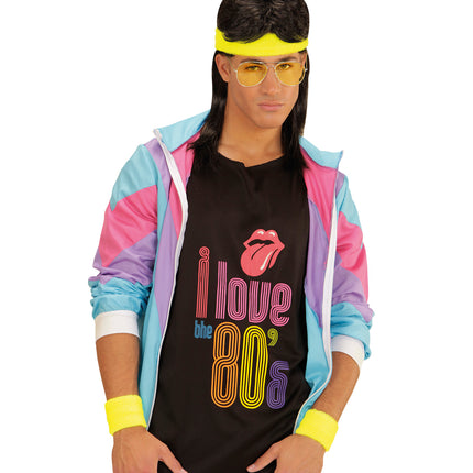 Widmann SRL Gele zweetbanden set neon