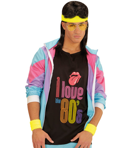 Widmann SRL Gele zweetbanden set neon