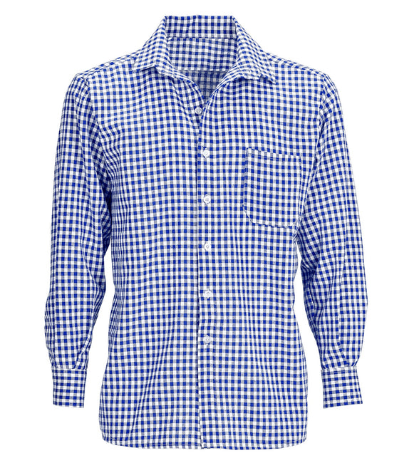 Widmann SRL Geruit shirt Gustav