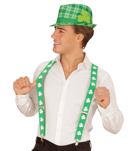 Widmann SRL Geruite St. Patricks Fedora hoedjes