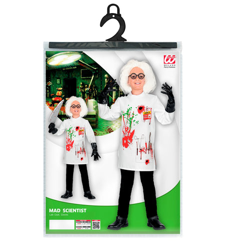 Widmann SRL Gestoorde wetenschapper kostuums