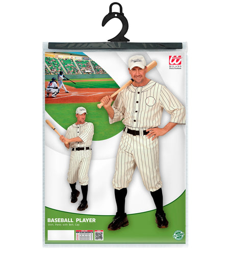 Widmann SRL Gestreepte honkbal spelers pakken