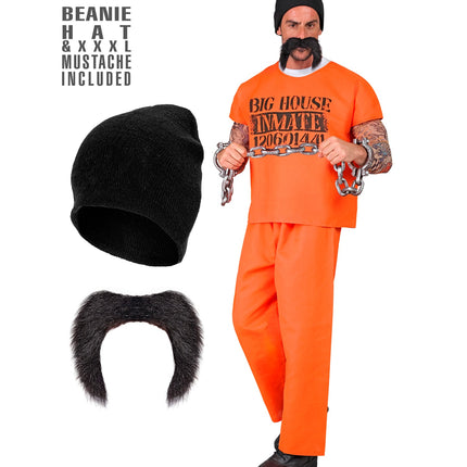 Widmann SRL Gevangene Inmate orange is the new black