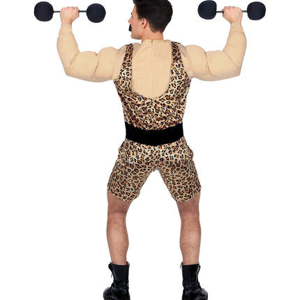 Widmann SRL Gewichtheffer pak man met spierbundel