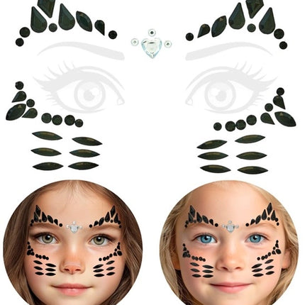 Widmann SRL Gezichtsdecoratie kat Daan kind