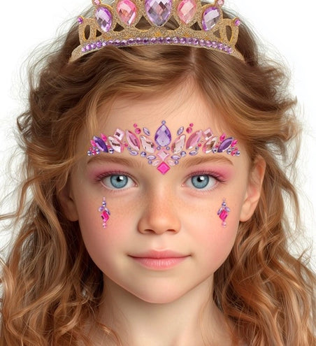 Widmann SRL Gezichtsdecoratie prinses Juliette kind