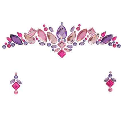 Widmann SRL Gezichtsdecoratie prinses Juliette kind