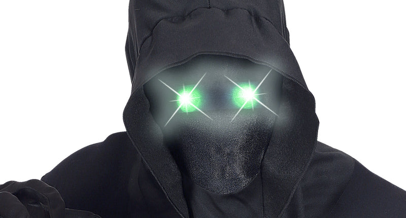 Widmann SRL Gezichtsloos Masker Met Kap Groen Licht