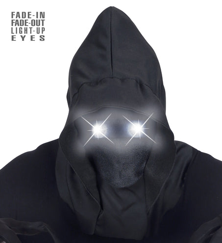 Widmann SRL Gezichtsloos Masker Met Kap Wit Licht