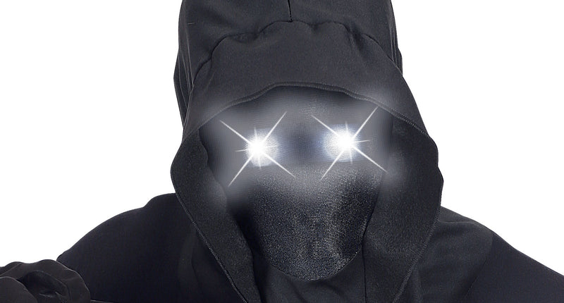 Widmann SRL Gezichtsloos Masker Met Kap Wit Licht