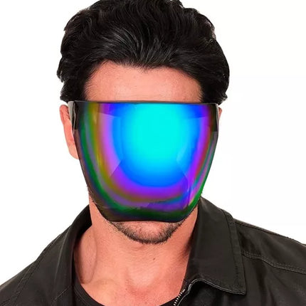 Widmann SRL Gezichtsscherm spiegellens blauw/paar Sem