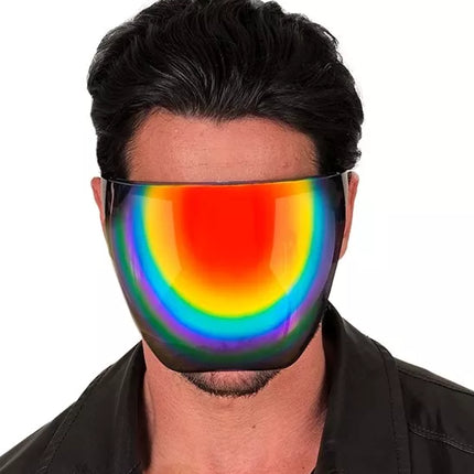 Widmann SRL Gezichtsscherm spiegellens regenboog Milan
