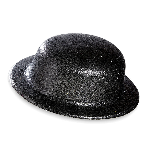 Widmann SRL Glitter bolhoed zwart