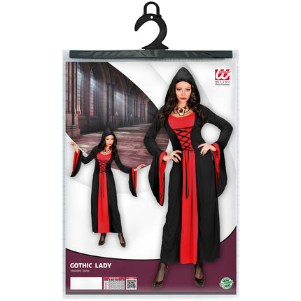 Widmann SRL Gothic jurk voor Halloween