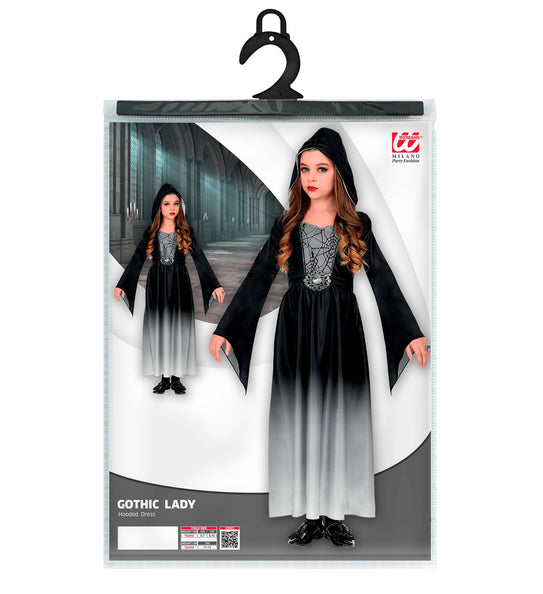 Widmann SRL Gothic meisje kostuum Noah