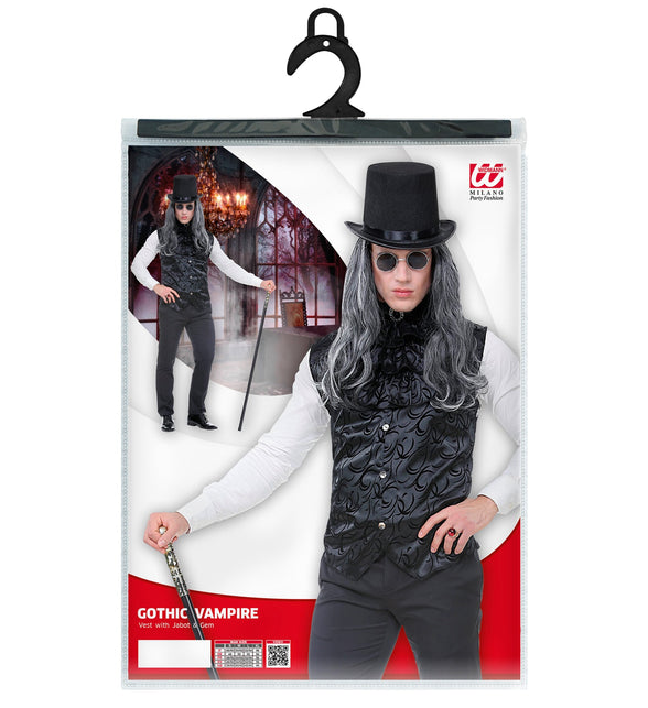 Widmann SRL Gotisch vest met jabot heren